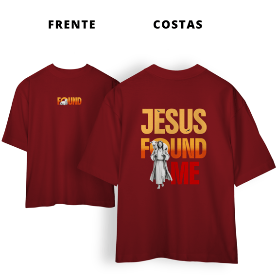 0012OS - Camiseta Oversized Found