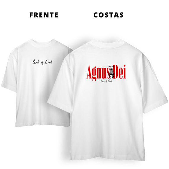 0066OS - Camiseta Oversized AgnusDei