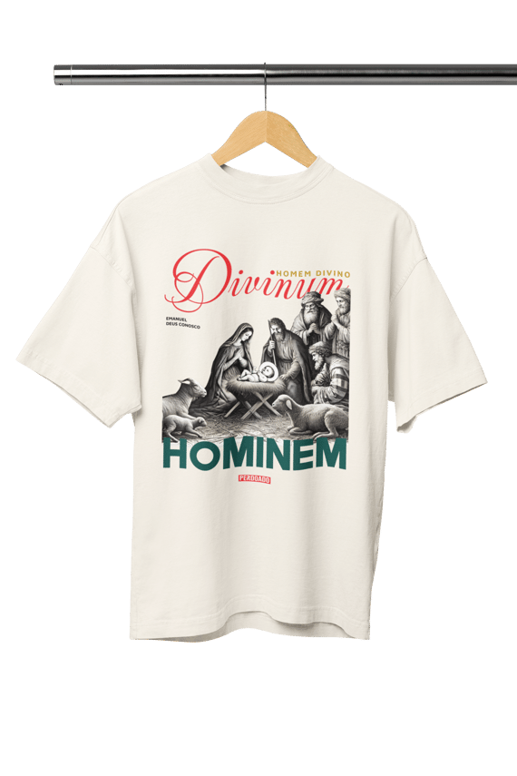 0006OS - Camiseta Oversized Homem Divino