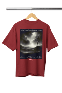Nome do produto 0007OS - Camiseta Oversized Horas de Escuridão