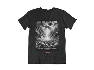 0005PS - Camiseta PlusSize Ossos Secos