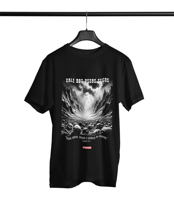 0005 - Camiseta Unissex Ossos Secos