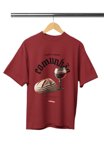 Nome do produto 0009OS - Camiseta Oversized Comunhão
