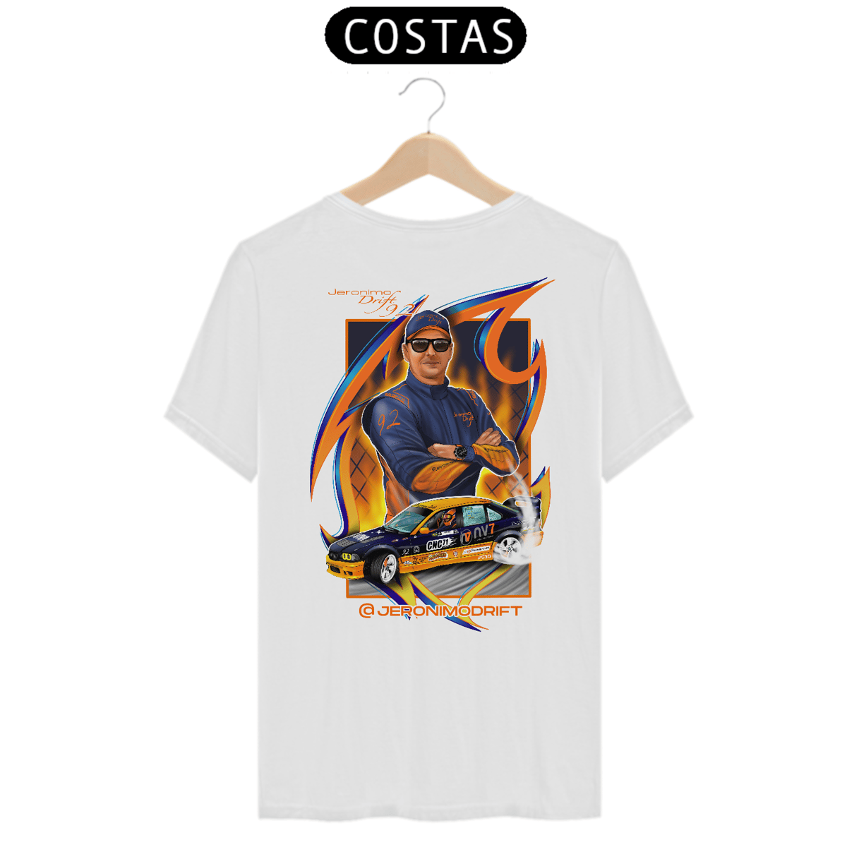 Nome do produto: Camiseta Jeronimo Drift - O Piloto
