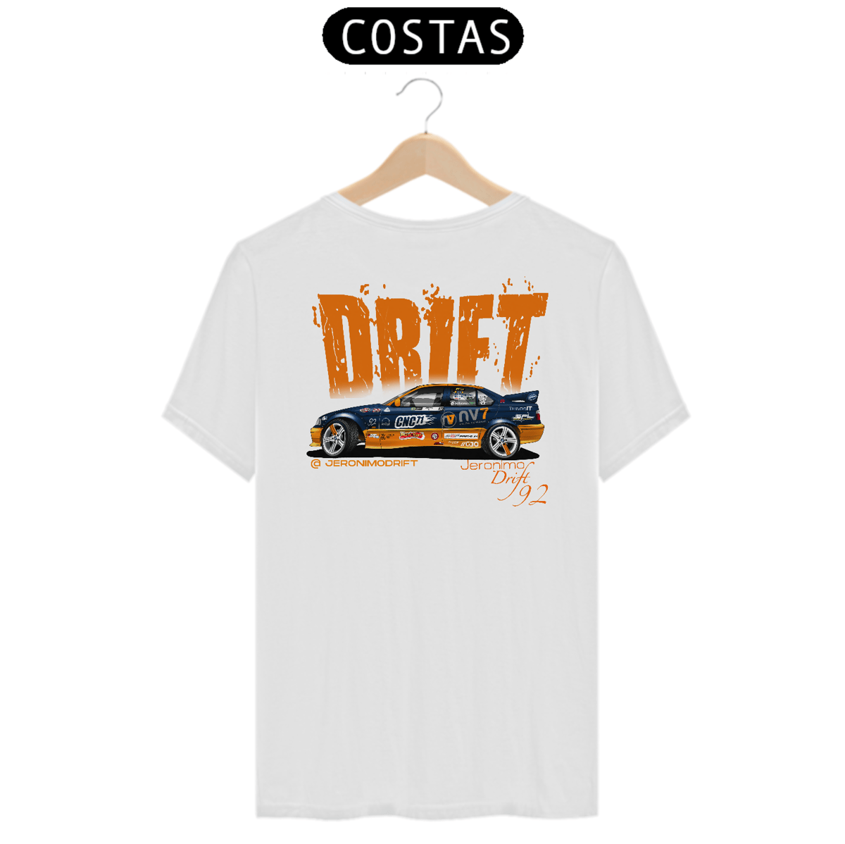 Nome do produto: Camiseta Jeronimo Drift - Perfil BMW 328 Turbo DRIFT