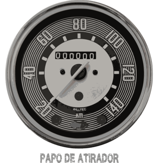 Nome do produto Velocímetro Papo de Atirador Quality