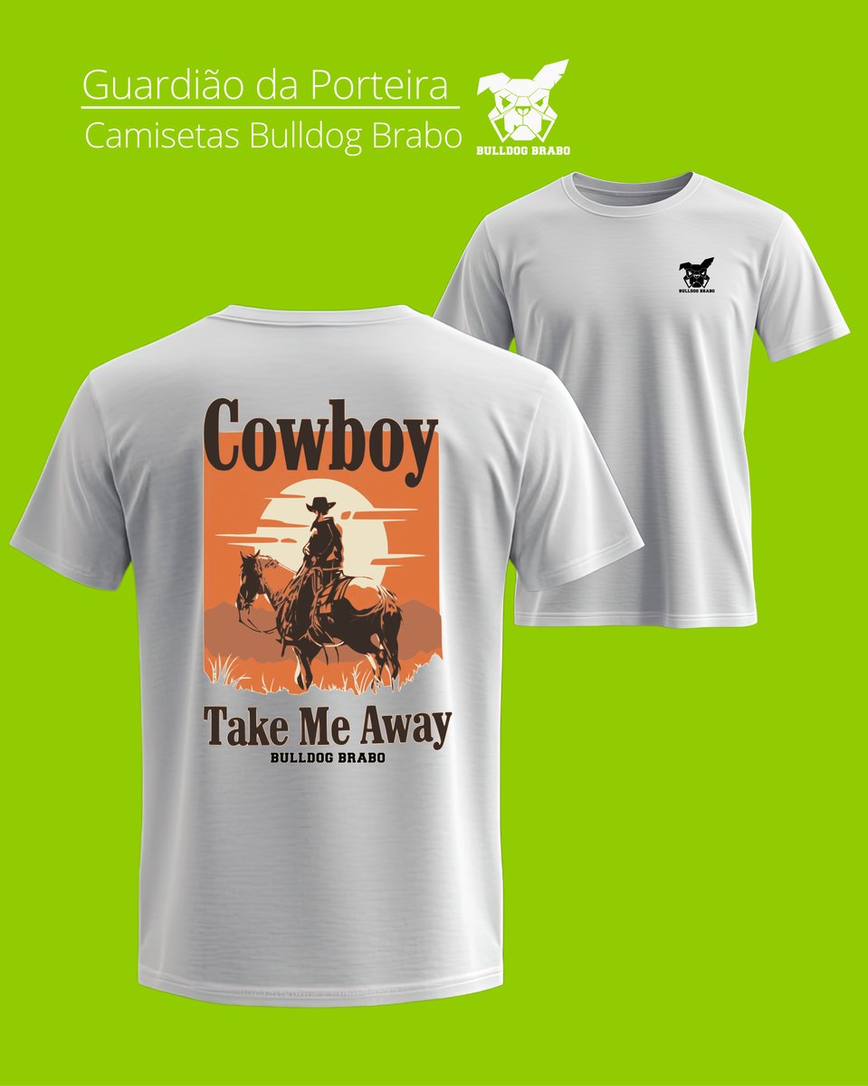 Nome do produto: Cowboy Take me away Bulldog Brabo