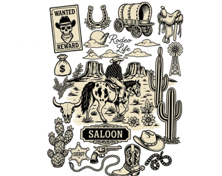 Nome do produto Saloon Rodeo Life Duda Girl Bulldog Brabo