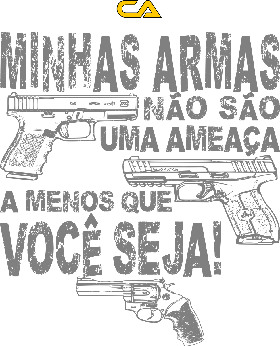 Nome do produto: Não São Canhoto Armamentista Quality
