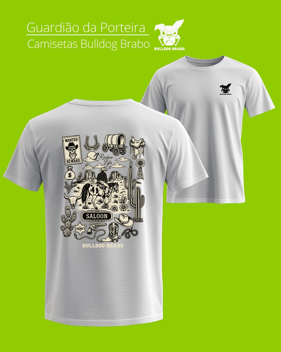 Nome do produto: Saloon Rodeo Life Duda Bulldog Brabo Prime