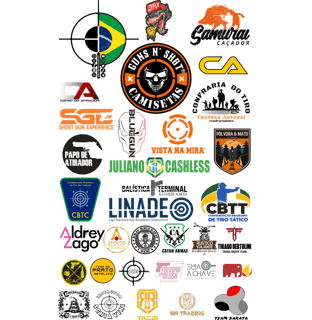 Nome do produto Polo Tiro Esportivo com a Guns N' Shot