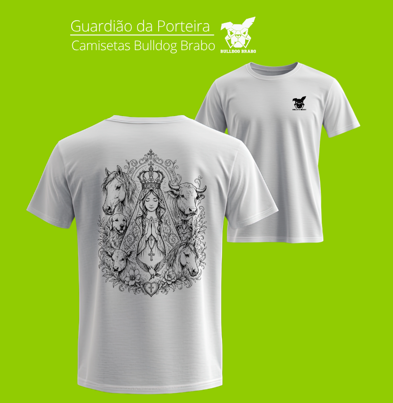 Nossa Senhora e os Animais Duda Bulldog Brabo