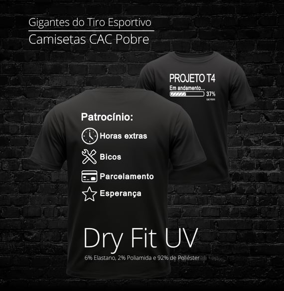 Projeto T4 CAC Pobre Dry Fit UV