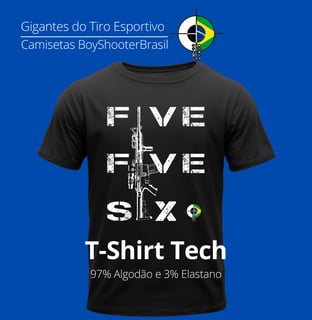 Nome do produto Five Five Six BoyShooterBrasil T-Shirt Tech