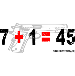 Nome do produto 7+1=45 BoyShooterBrasil Quality