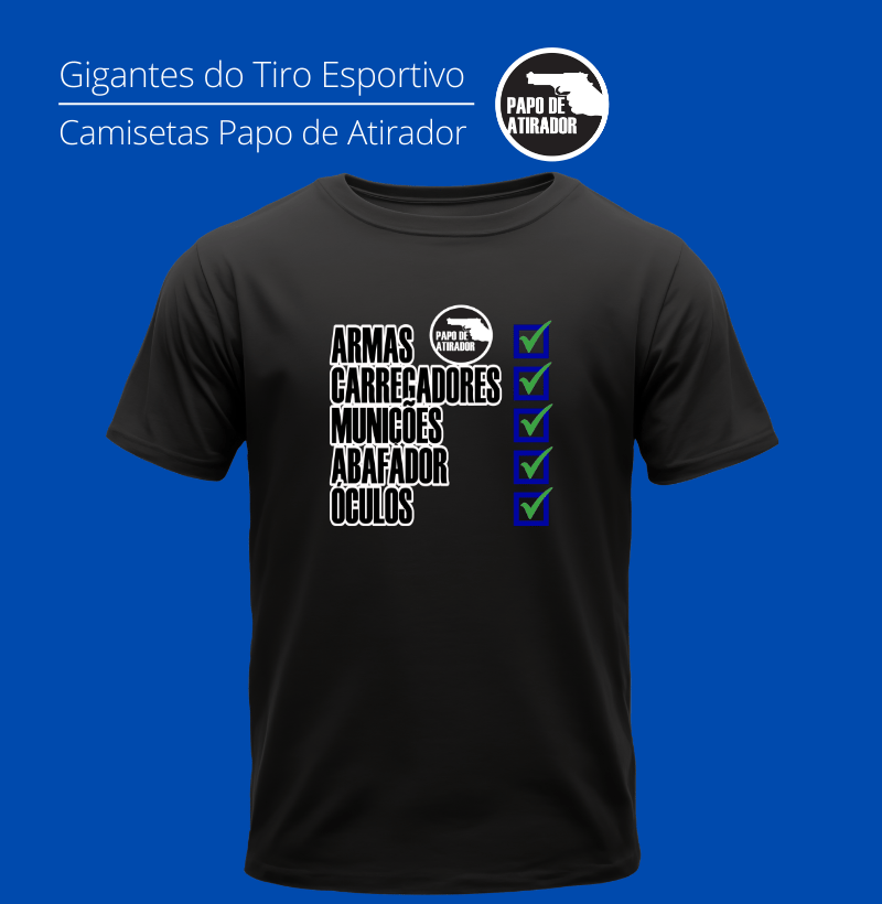 Nome do produto: Check-list Papo de Atirador Quality