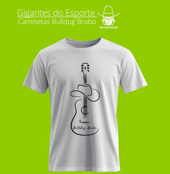 Violão e o Chapéu Bulldog Brabo Prime Front
