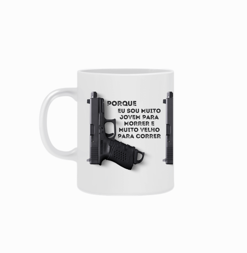Nome do produto: Caneca Muito Jovem