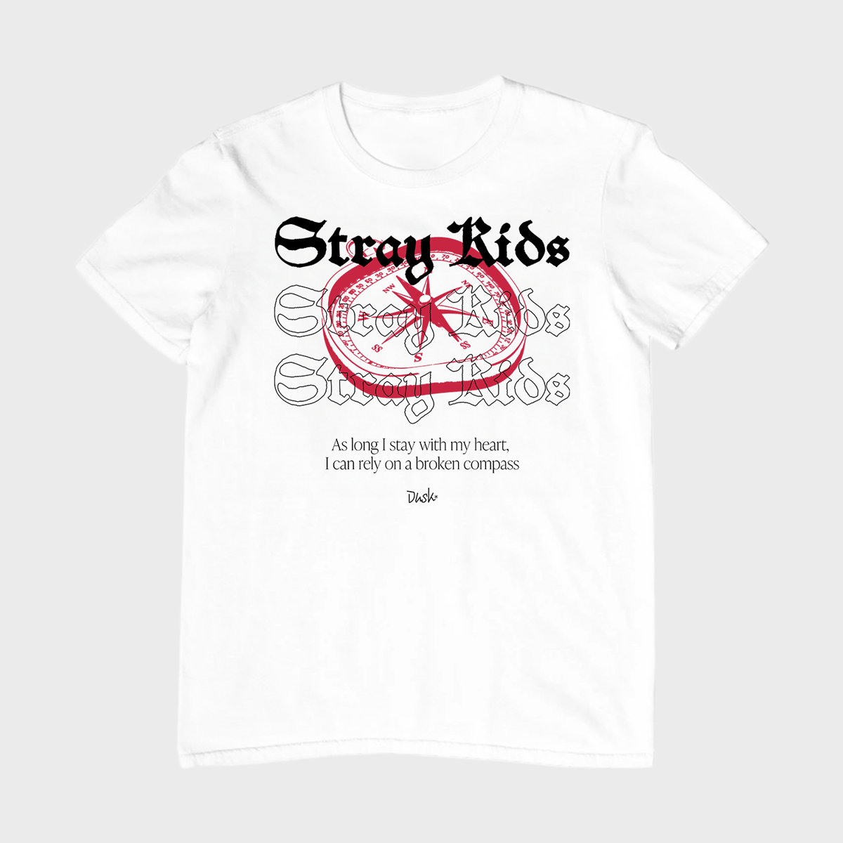 Nome do produto: Camiseta Unissex - SKZ Broken Compass