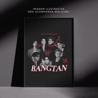 Nome do produto Pôster - Bangtan