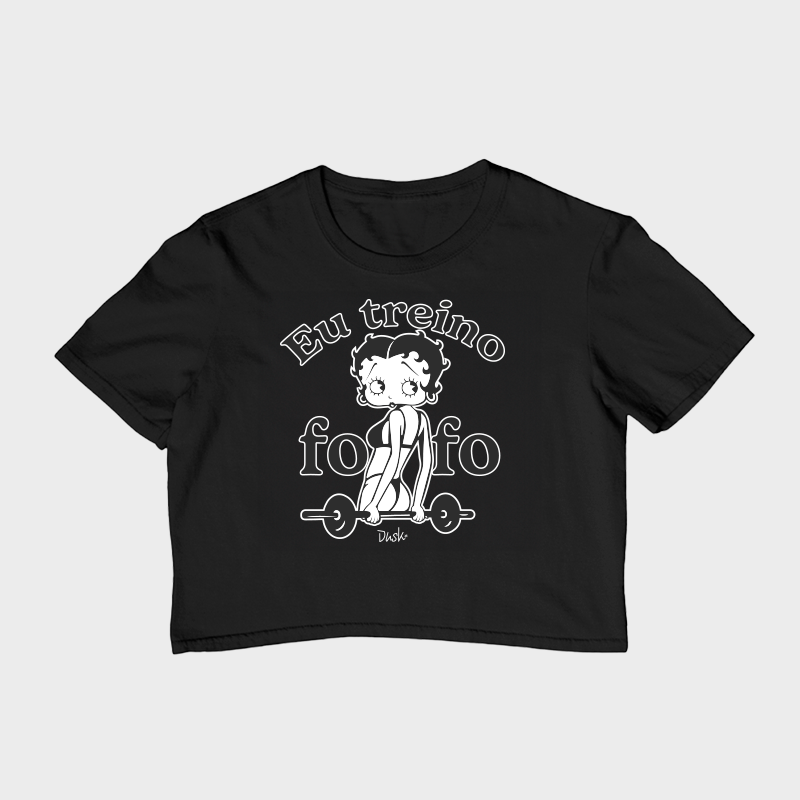 Cropped - Betty Bopp Eu Treno Fofo