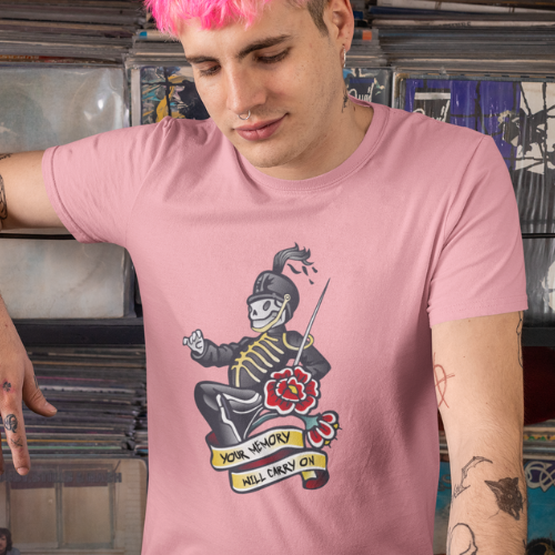 Nome do produto: Camiseta Your Memory Will Carry On - My Chemical Romance  (unissex)