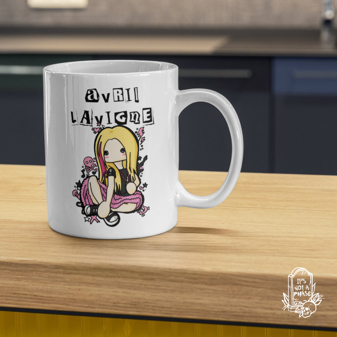 Caneca Avril Lavigne - The Best Damn Coffee