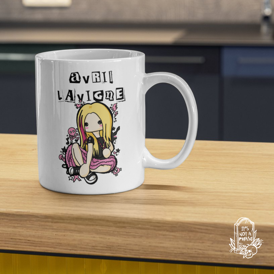 Nome do produto: Caneca Avril Lavigne - The Best Damn Coffee
