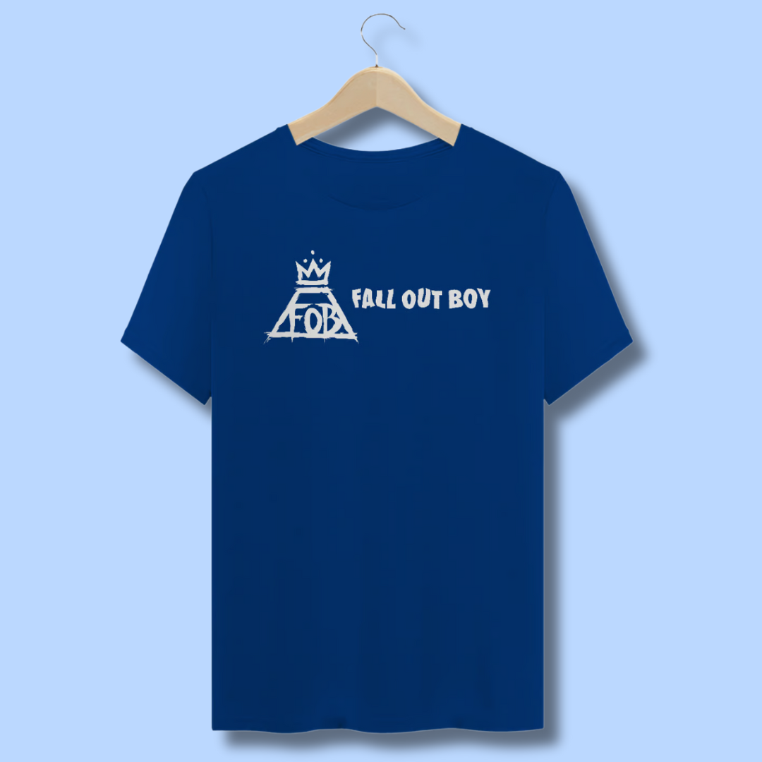 Nome do produto: Camiseta Fall Out Boy - FOB White