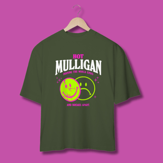 Camiseta Oversized Hot Mulligan - End of the world