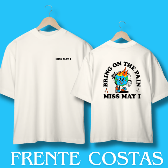 Camiseta Oversized Miss May I
