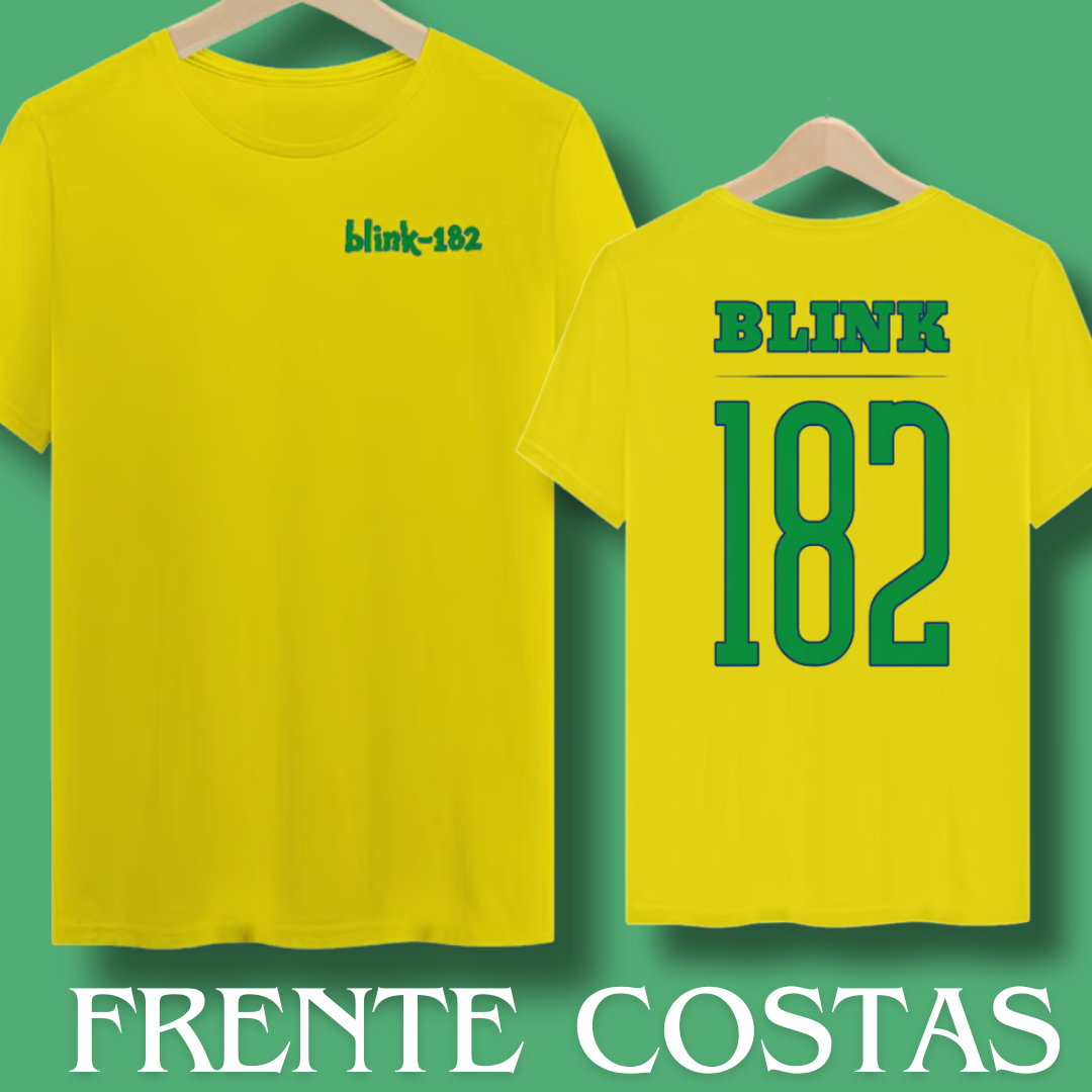 Nome do produto: Camiseta blink-182 - Patriota kkkk