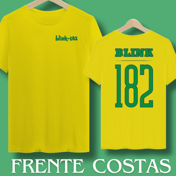 Camiseta blink-182 - Patriota kkkk