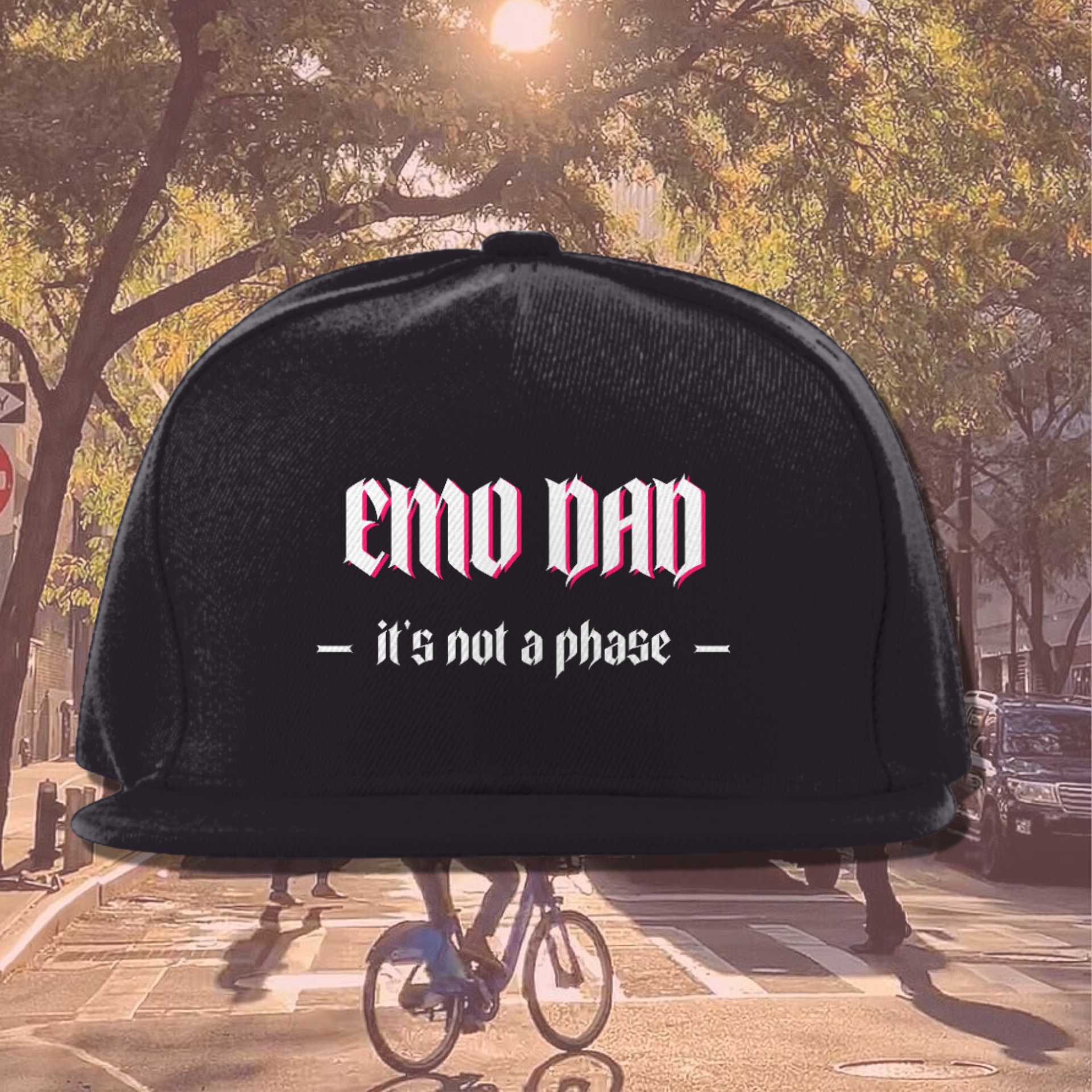 Boné Aba Curva Emo Dad