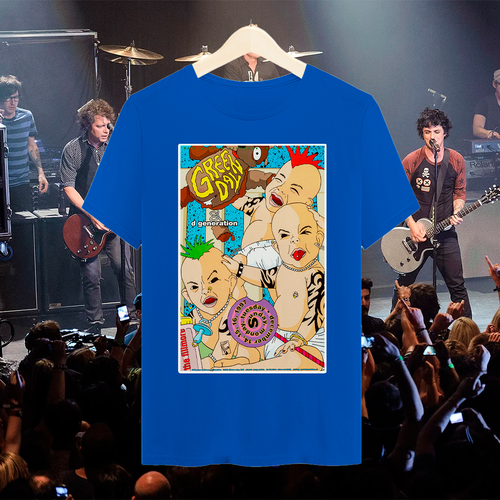 Camiseta Green Day - Babies 