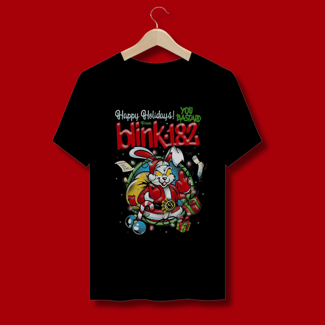 Nome do produto: Camiseta blink-182 - You bastard