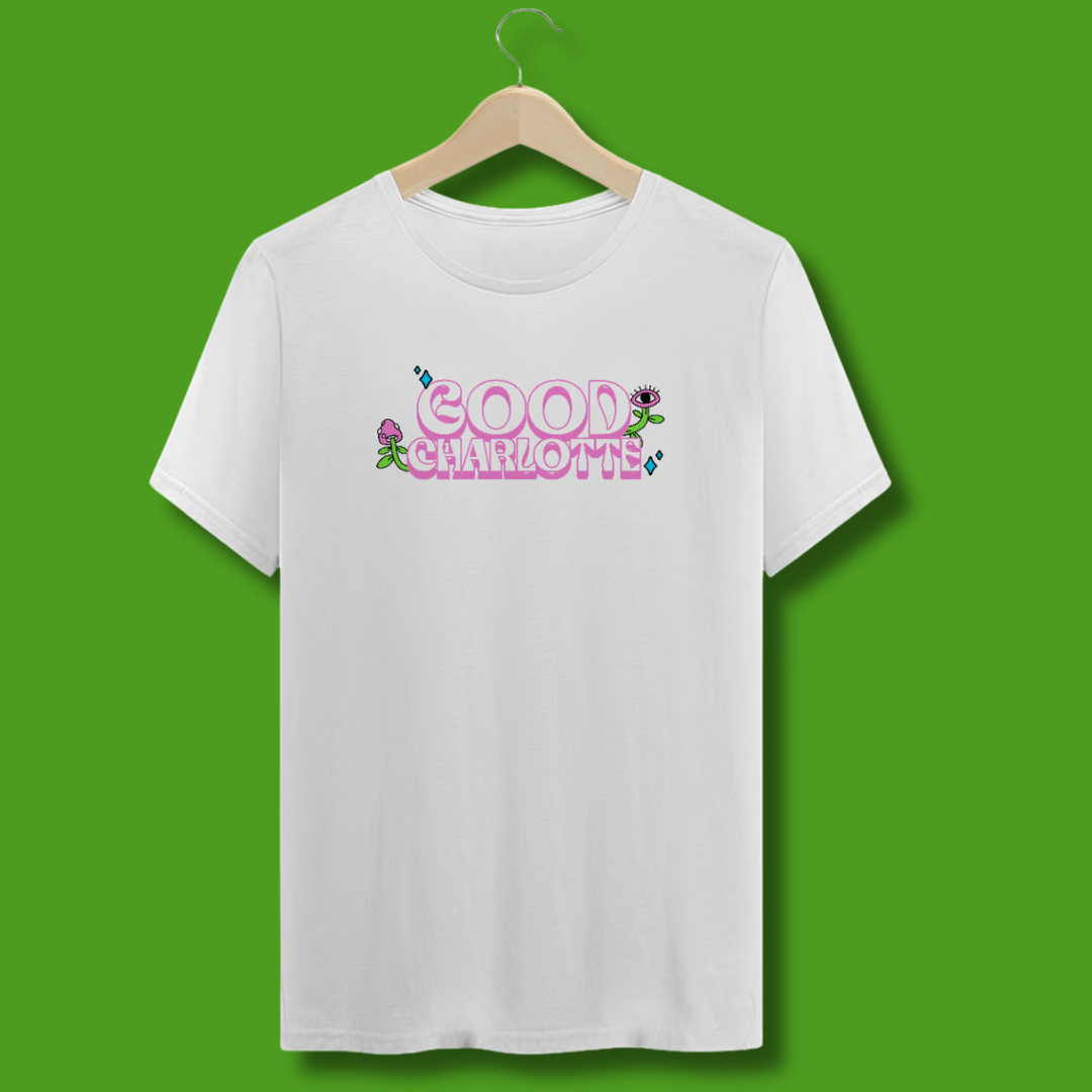 Camiseta Good Charlotte - Pink Logo