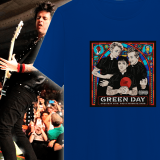Nome do produtoCamiseta Green Day - Gods Favorite