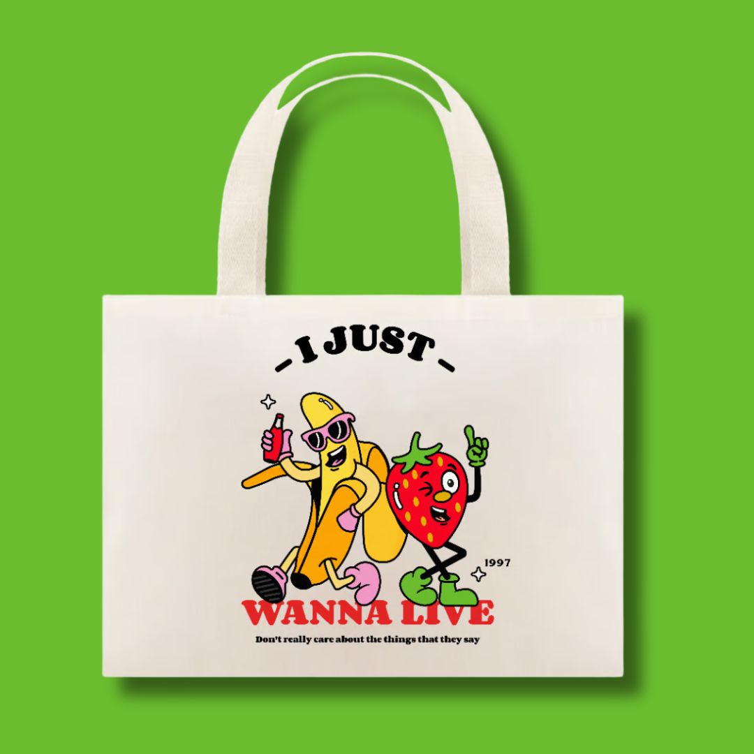 Nome do produto: Ecobag Good Charlotte - I Just Wanna Live