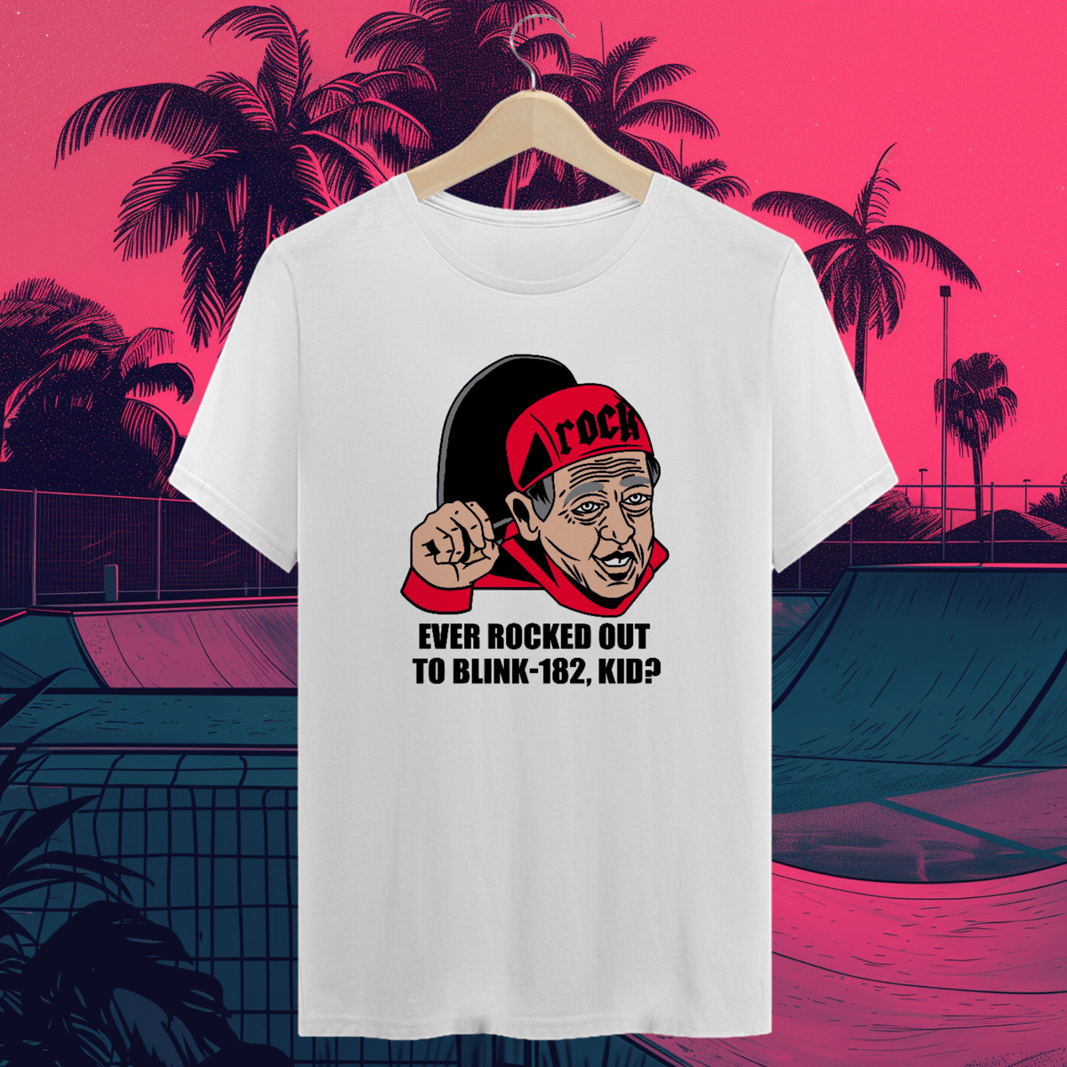 Nome do produto: Camiseta Rocked out blink-182 - opção 02
