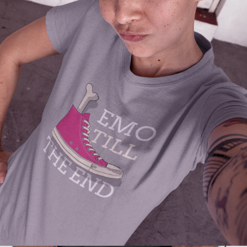 Nome do produto: Camiseta Emo Till The End