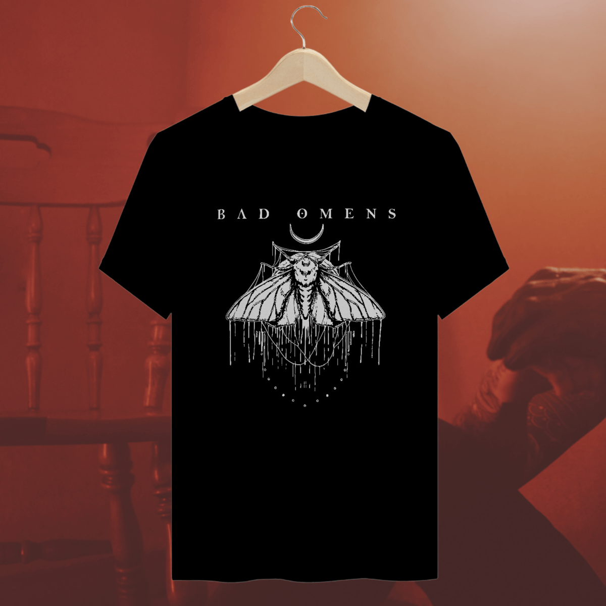 Nome do produto: Camiseta Moth - Bad Omens