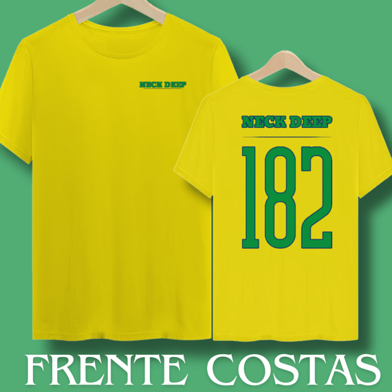 Camiseta Neck Deep - Patriota