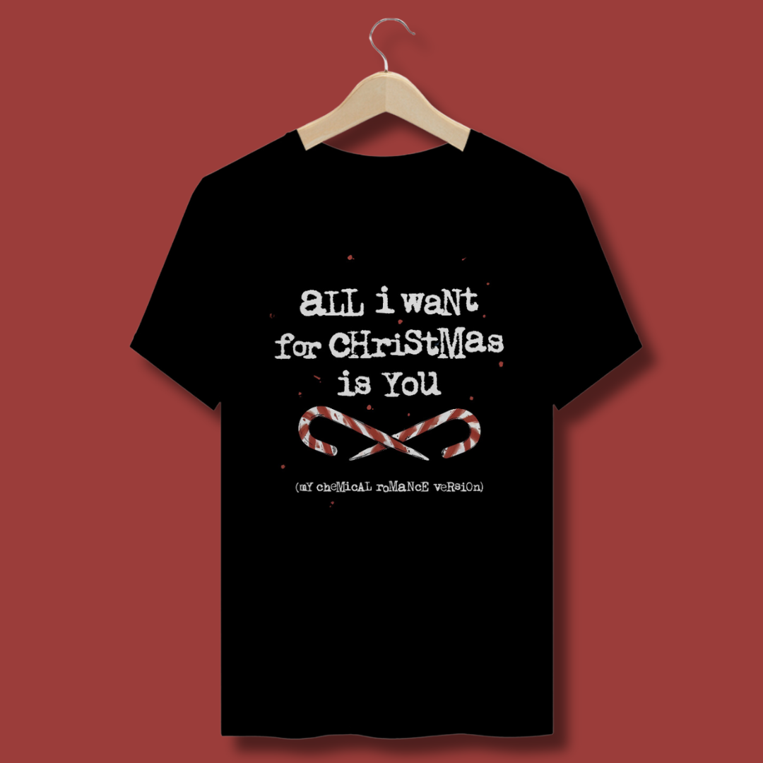 Camiseta My Chemical Romance - All I Want For Christmas