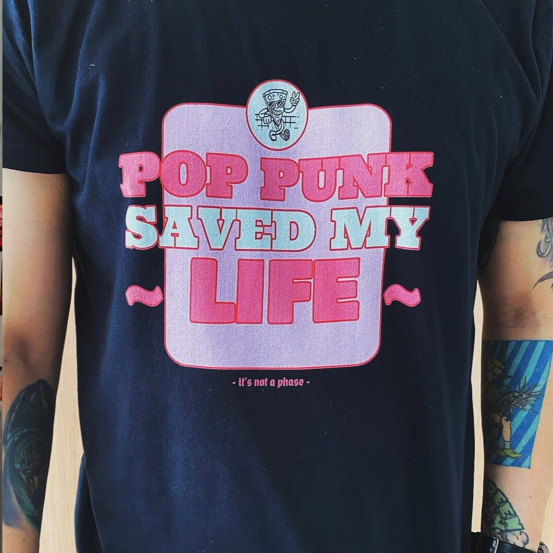 Camiseta Pop Punk Saved My Life