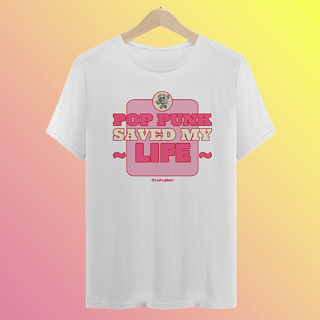 Nome do produtoCamiseta Pop Punk Saved My Life