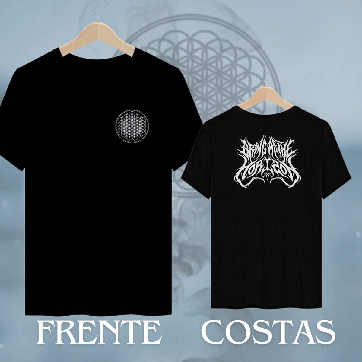 Nome do produto: Camiseta Bring Me The Horizon - Sempiternal (Frente e costas)