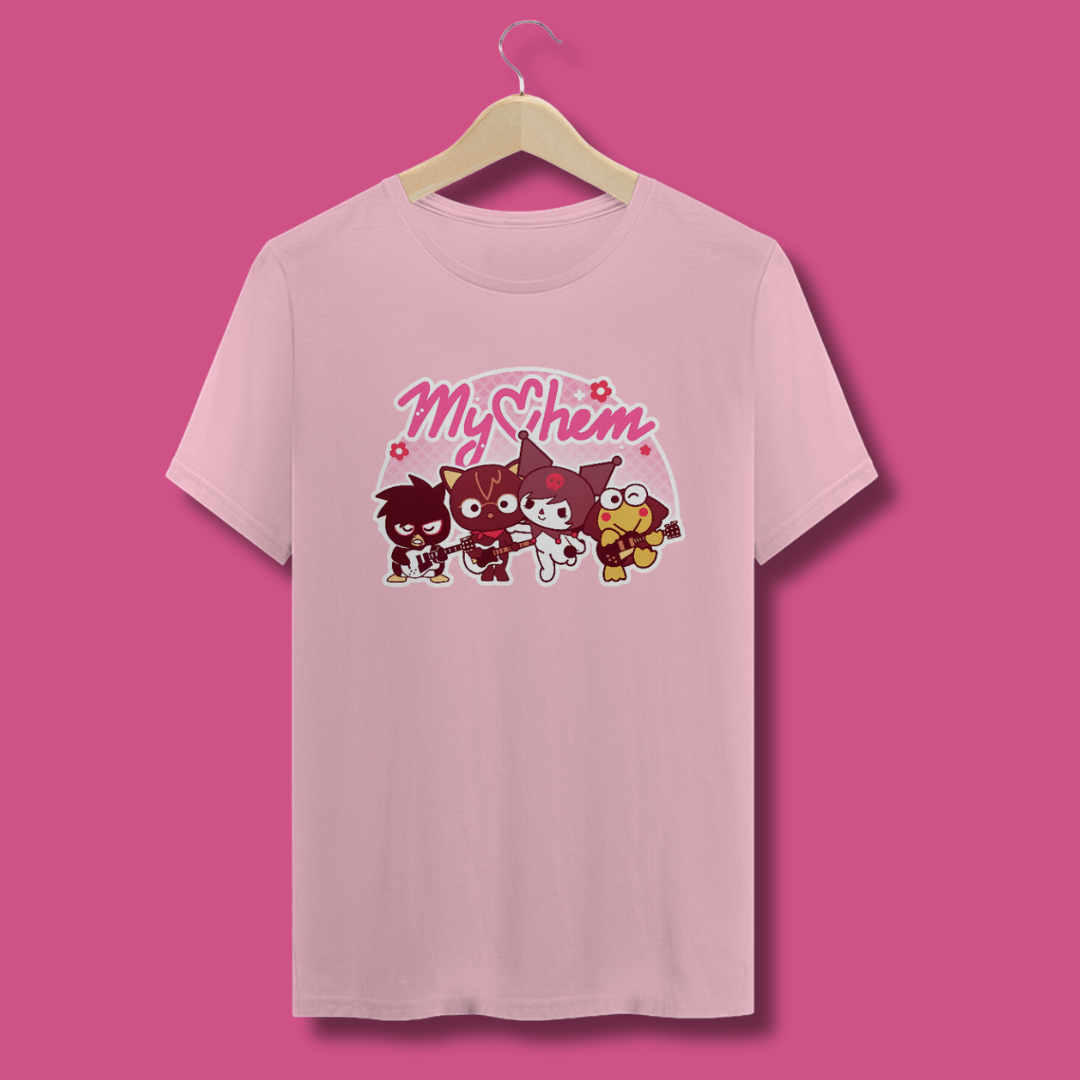 Nome do produto: Camiseta My Chemical Romance - Sanrio 