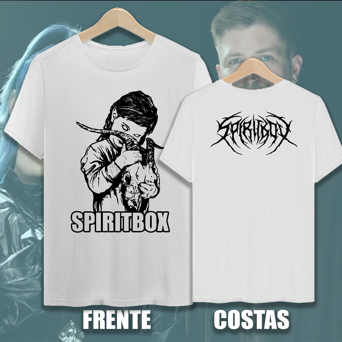 Nome do produto: Camiseta Spiritbox Little Girl