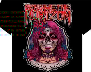 Nome do produtoCamiseta Lady - Bring Me The Horizon (Black)